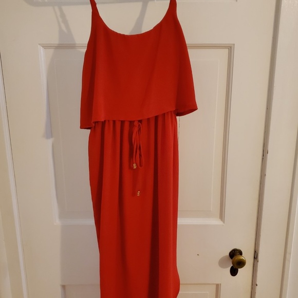 Red berry summer dress - Picture 2 of 2